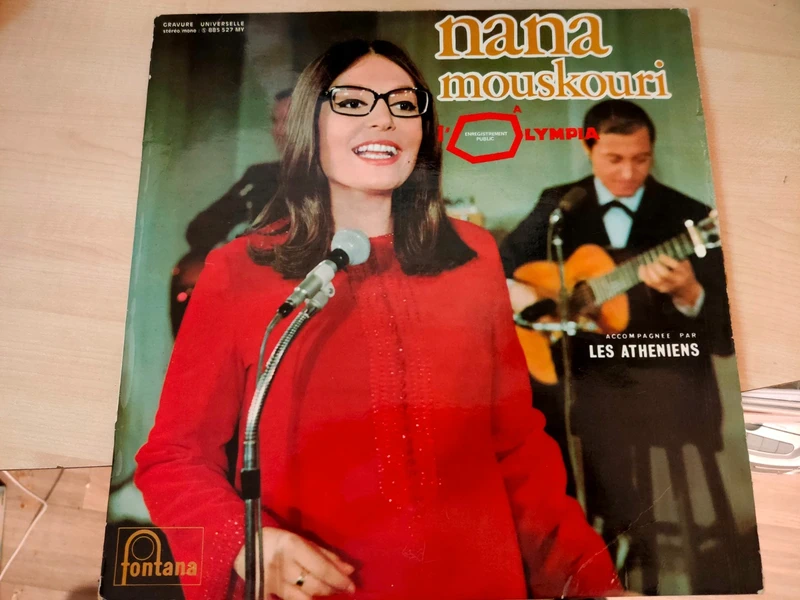 Nana Mouskouri A L'Olympia - Vinyle 33 tours