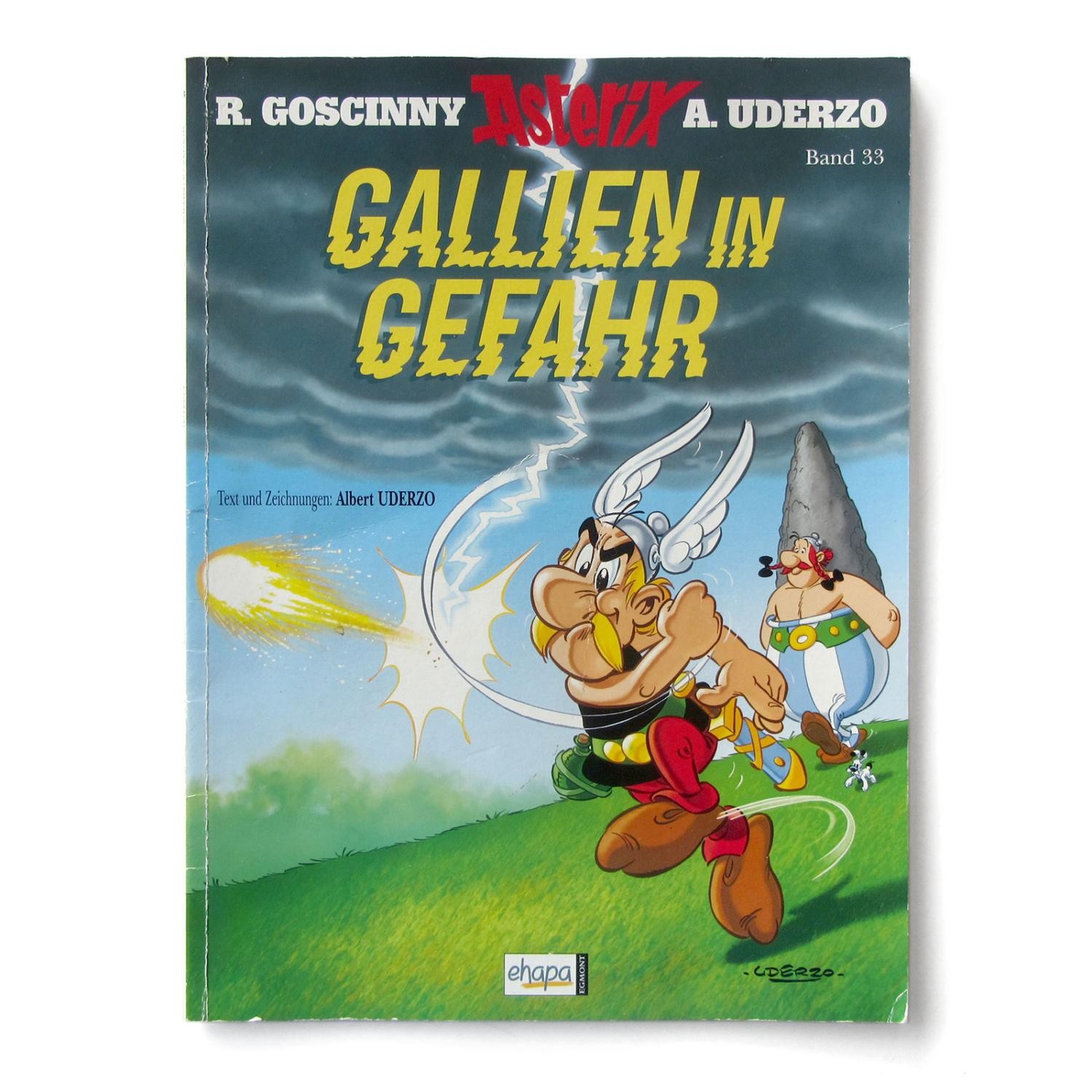 Asterix Volume 33: Gallia in pericolo (2005) - Album fumetti EHAPA
