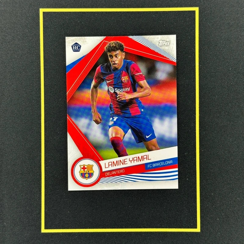 2023 Topps FC Barcelona Team Set RC Lamine Yamal BAR-17 Rookie