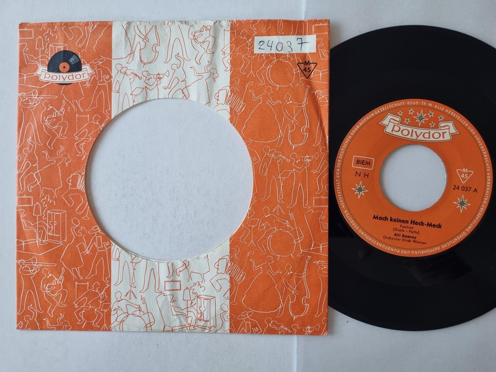 Bill Ramsey - Mach Keinen Heck-Meck 7'' Vinyl Germany