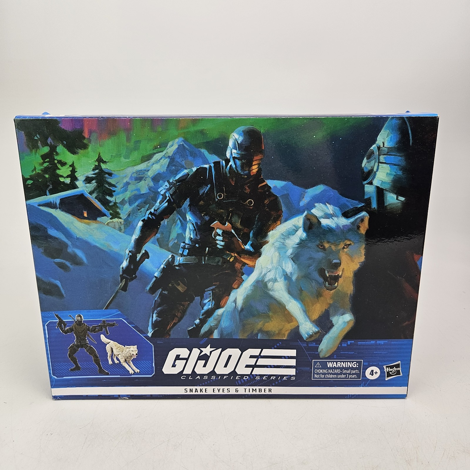 Set action figure GI Joe serie classificata Snake Eyes & Timber #52 Hasbro