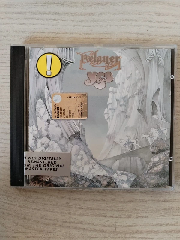Yes – Relayer (CD Album Originale, Grafica Nero/Oro)