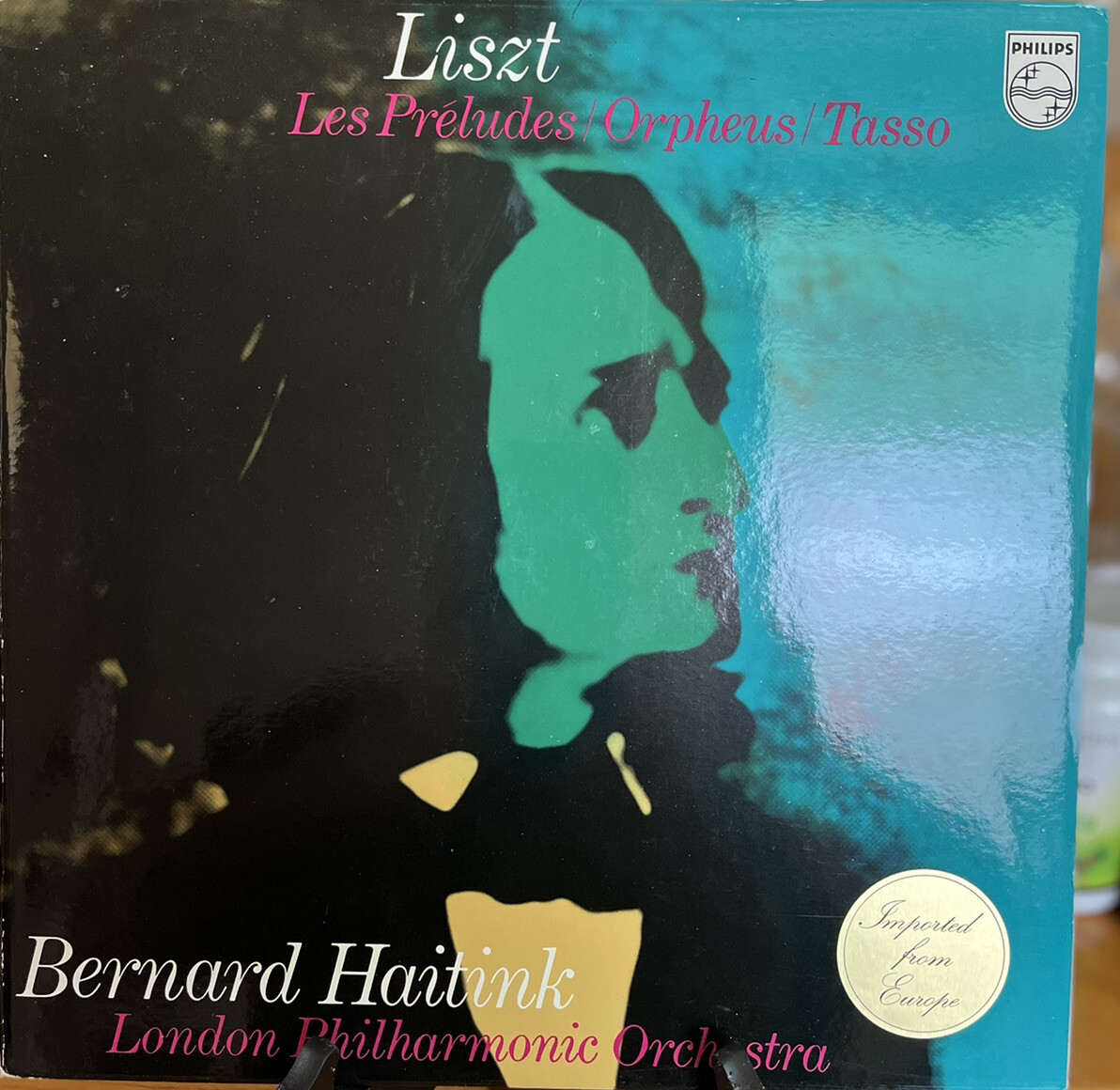 Liszt Les Preludes Orpheus Tasso Haitink London Philharmonic LP Holland NM