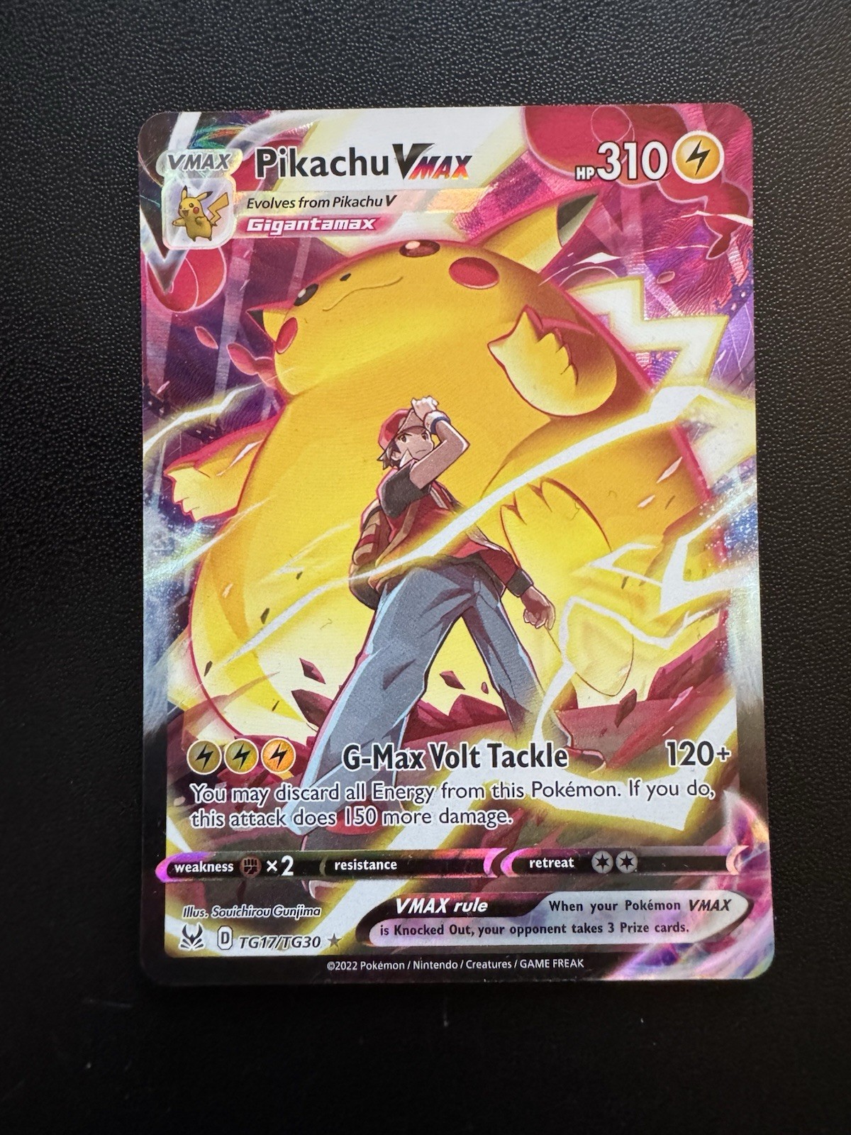Pokemon TCG Pikachu VMAX TG17/TG30 SWSH11 Lost Origin NM