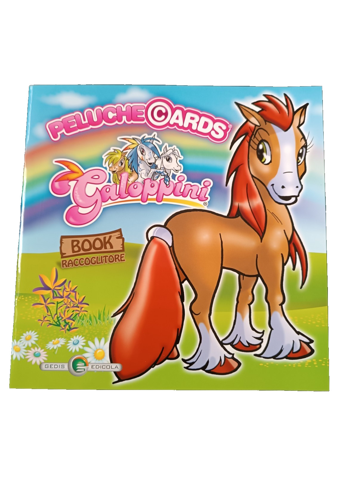 I Galoppini: Raccoglitore Peluche Cards vuoto Ottimo Gedis