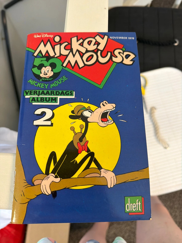 Mickey Mouse verjaardagsalbum 2 Dreft 1978