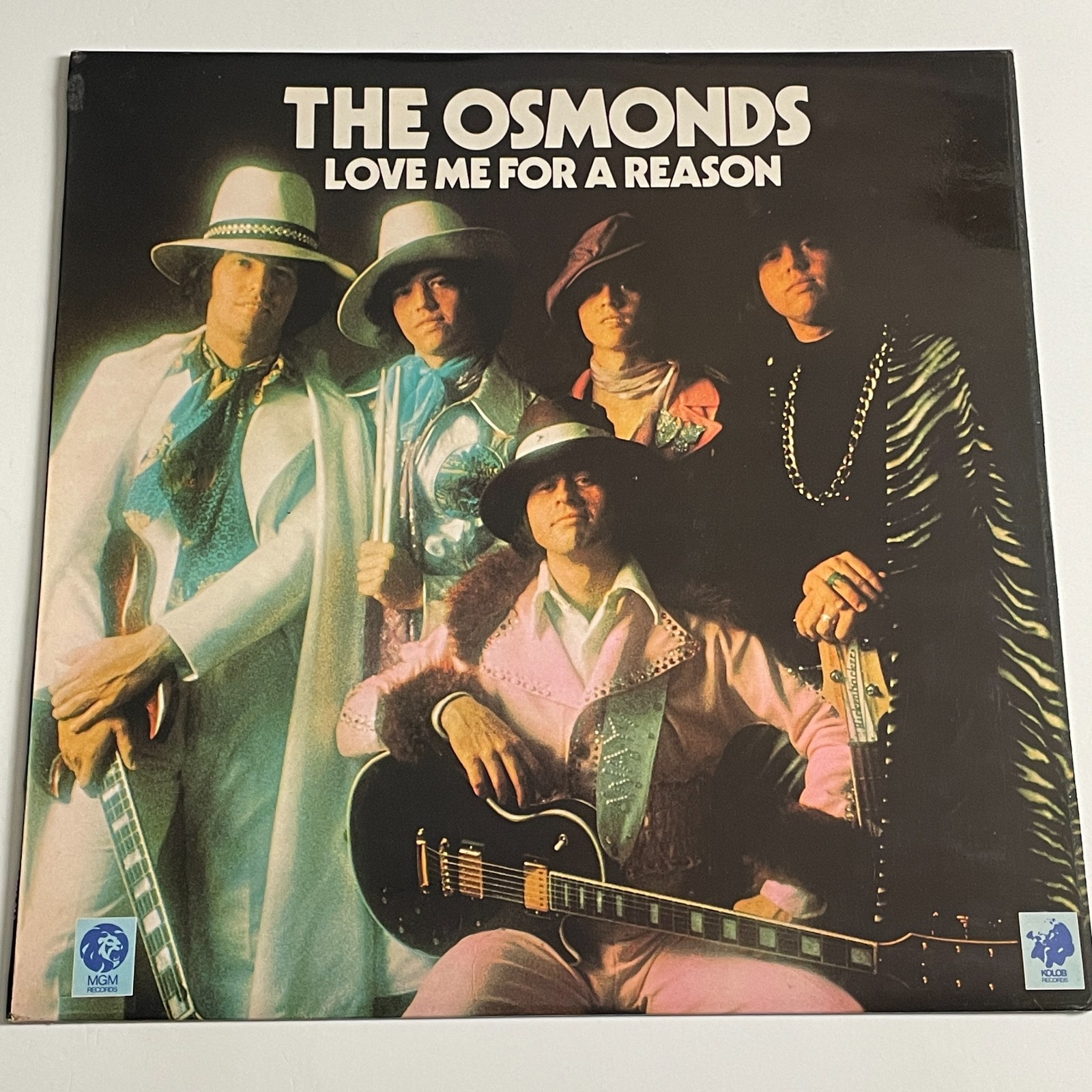 The Osmonds – Love Me For A Reason LP Vinyl Record – 2315-312 VG+/EX