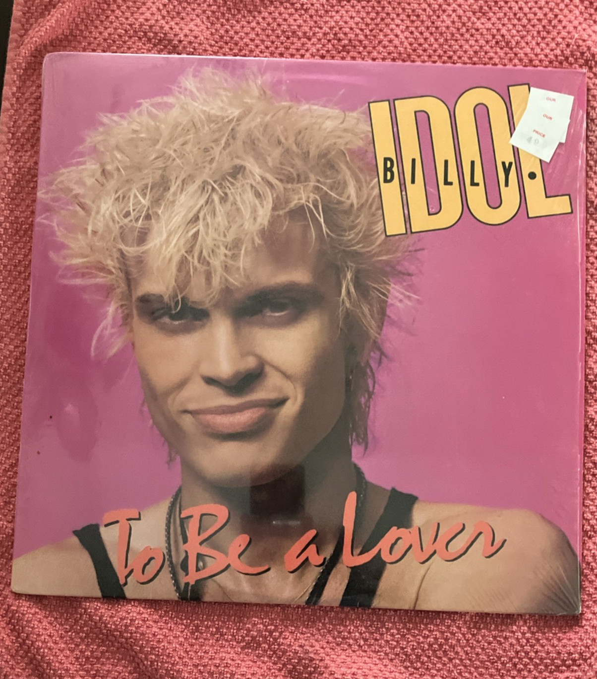 Billy Idol TO BE A LOVER 1986 CHRYSALIS 12" EP Shrink near mint
