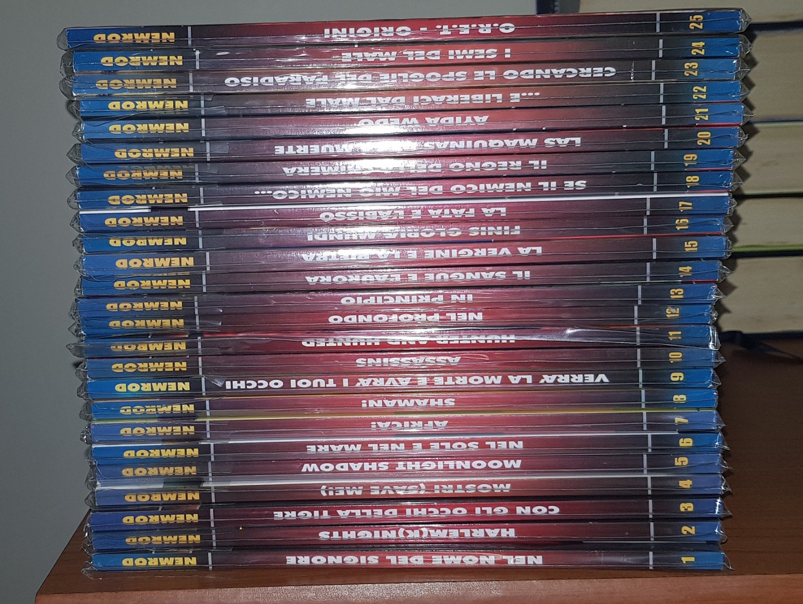 NEMROD numeri 1-25 collezione completa QUASI PARI AL NUOVO