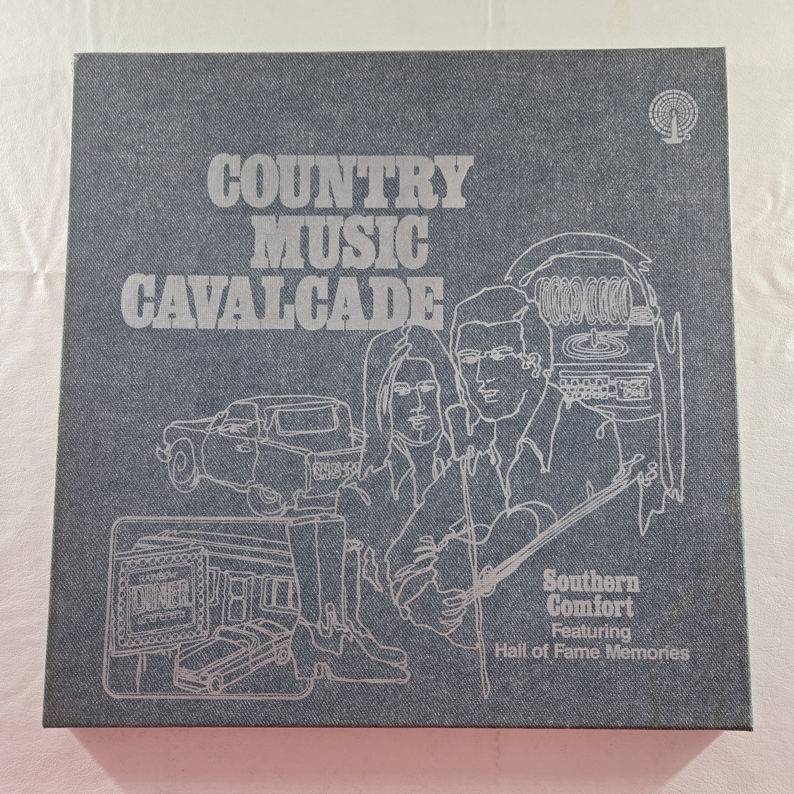 Country Music Cavalcade Southern Comfort Record 3-LP Vinyl EX Tested