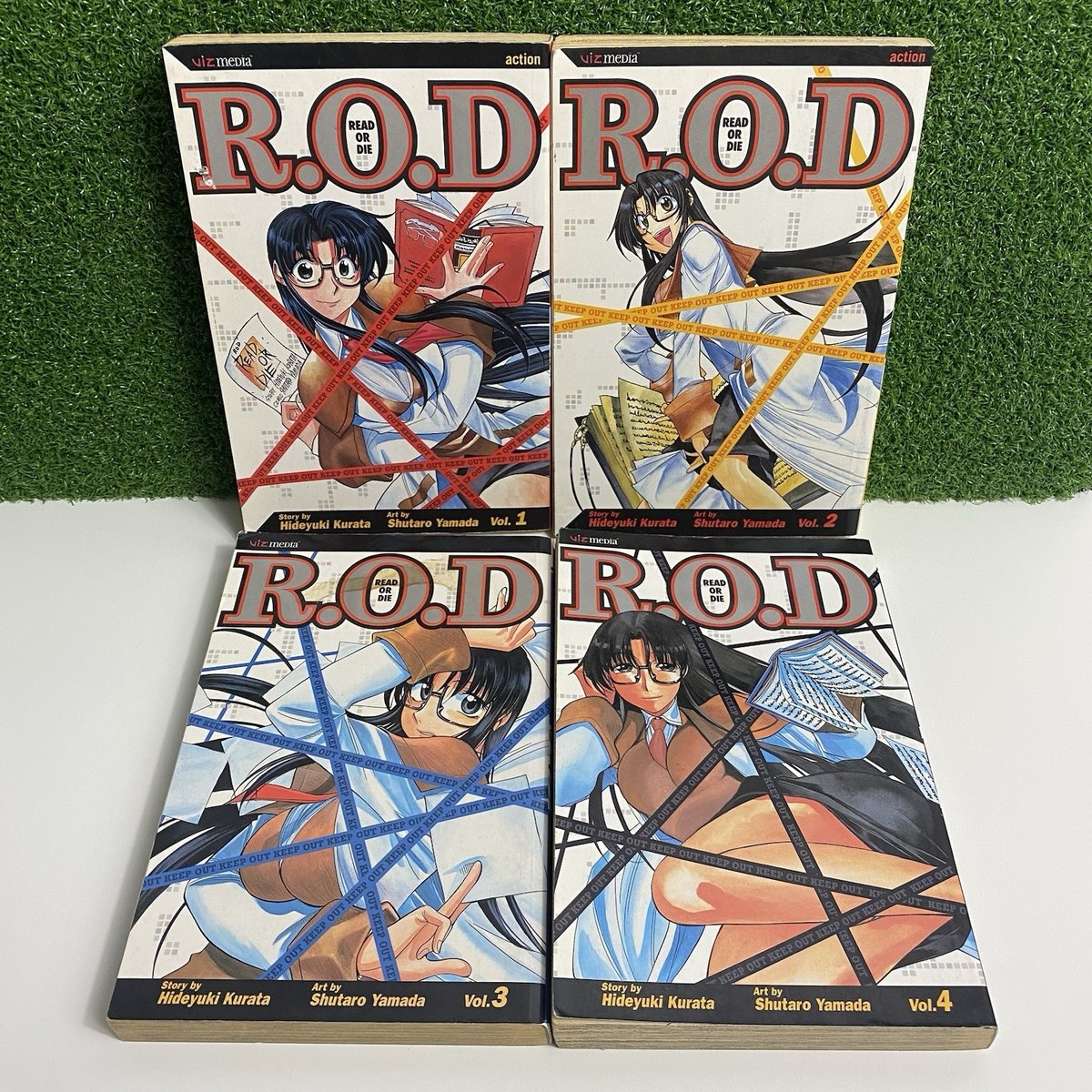 R.O.D. Leggi o Die Viz Media Volume Completo 1-4 1 2 3 4 Anime Manga Books Set