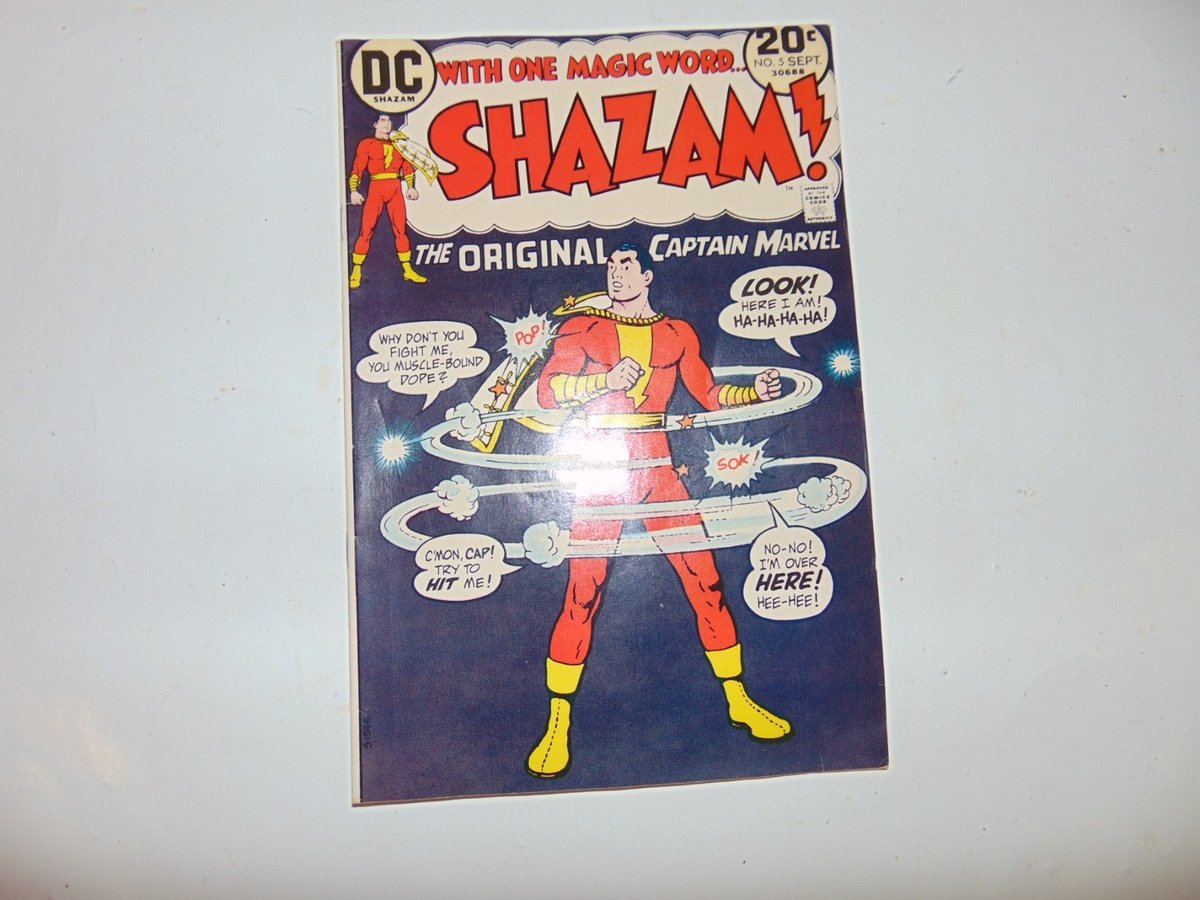 DC Shazam! # 5 Captain Marvel Bronze Age Comic Book VF/NM