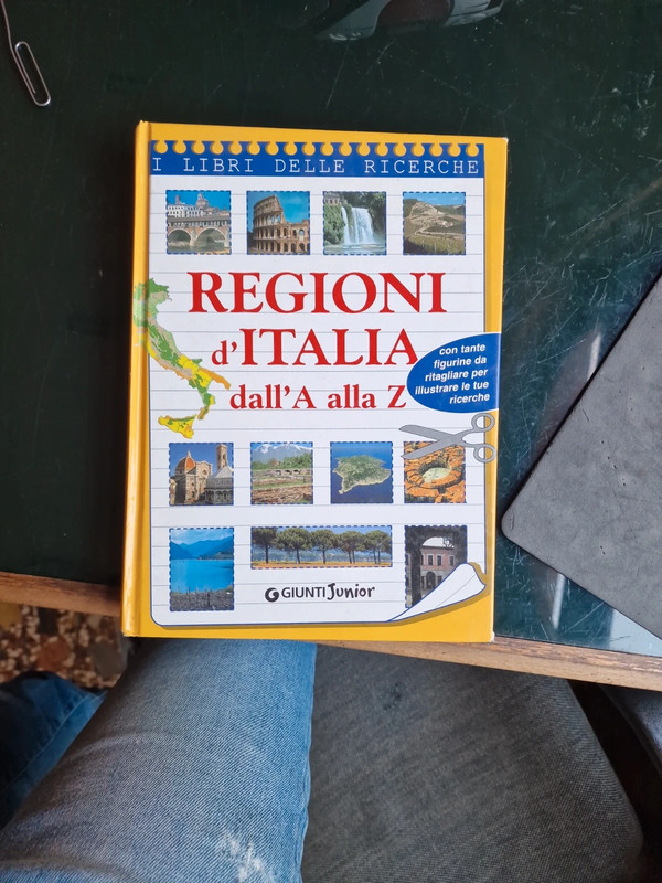 Libro book regioni d'italia dalla A alla Z