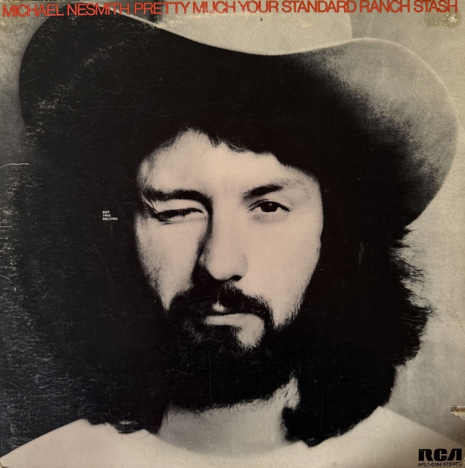 Michael Nesmith ‎- Pretty Much Your Standard Ranch Stash (Dynaflex LP) (VG+/G++)