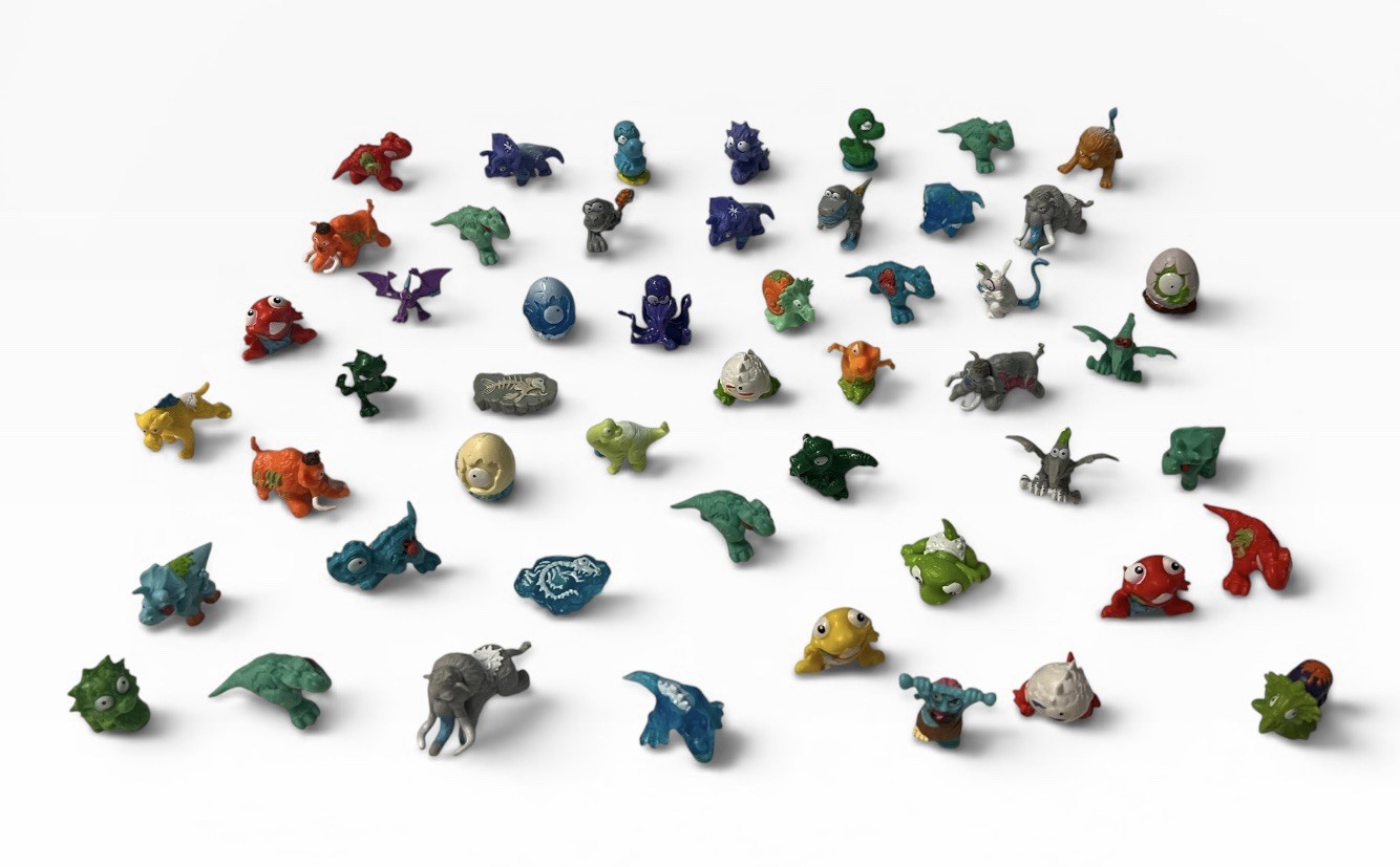 50 Zuru Smashers Dino Isola dell'Era Glaciale Sorpresa Alcuni Duplicati