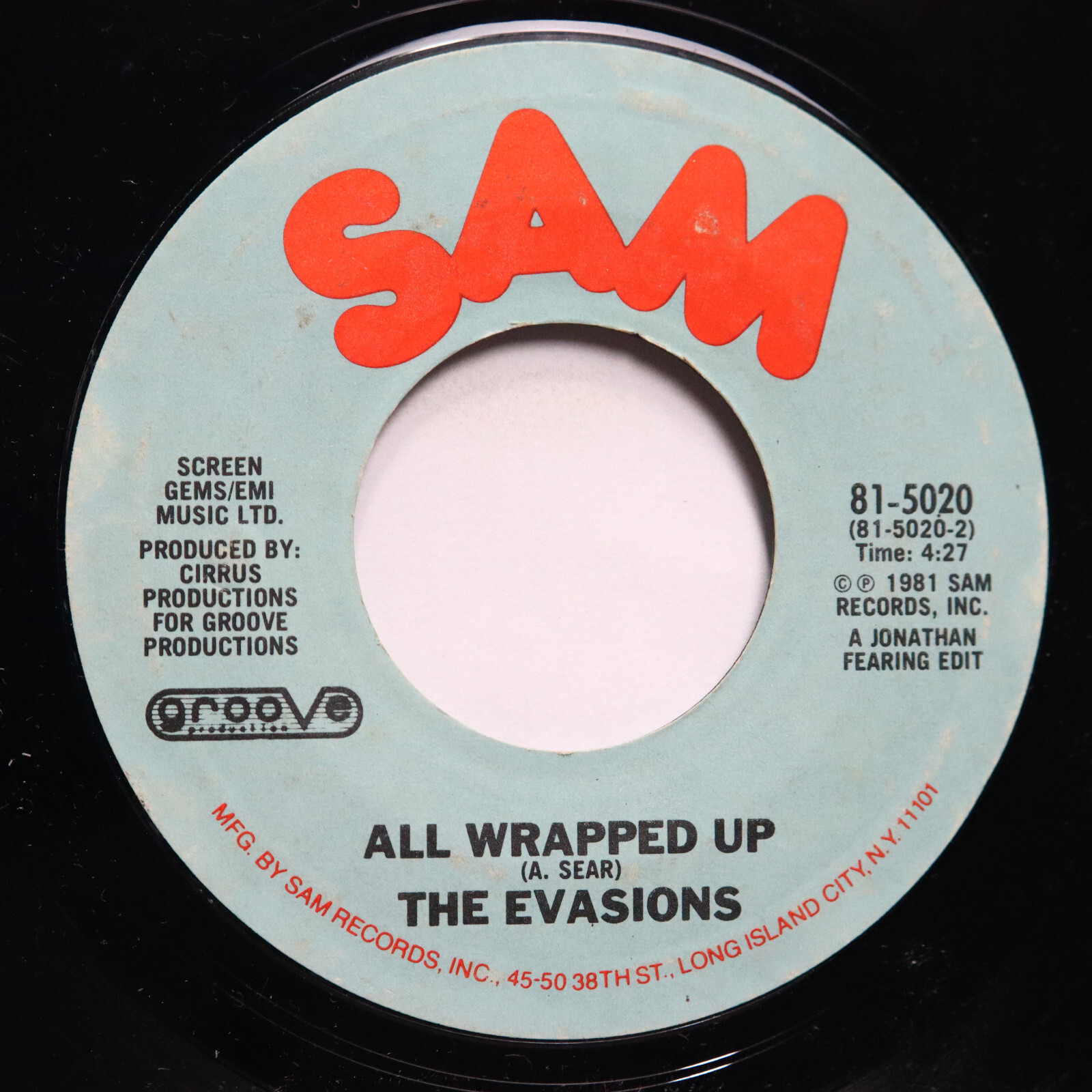 EVASIONS - ALL WRAPPED UP / WIKKA WRAP - RAP 45
