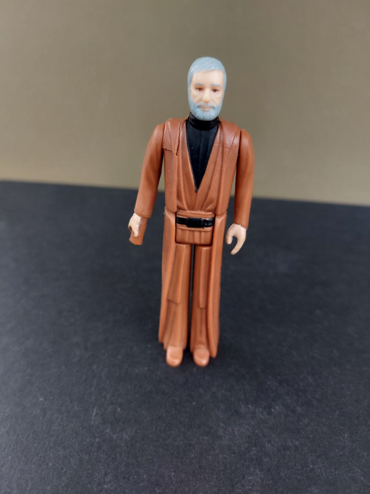 VINTAGE STAR WARS - OBI-WAN KENOBI - UNITOY - HONG KONG COO - GREY HAIR