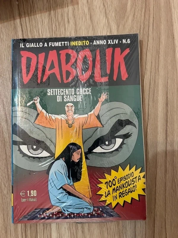 Diabolik n. 5 - anno xliv- con la mancolista in regalo