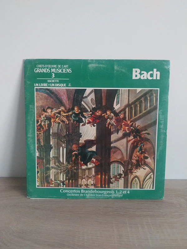 Disque vinyle 33 tours BACH
