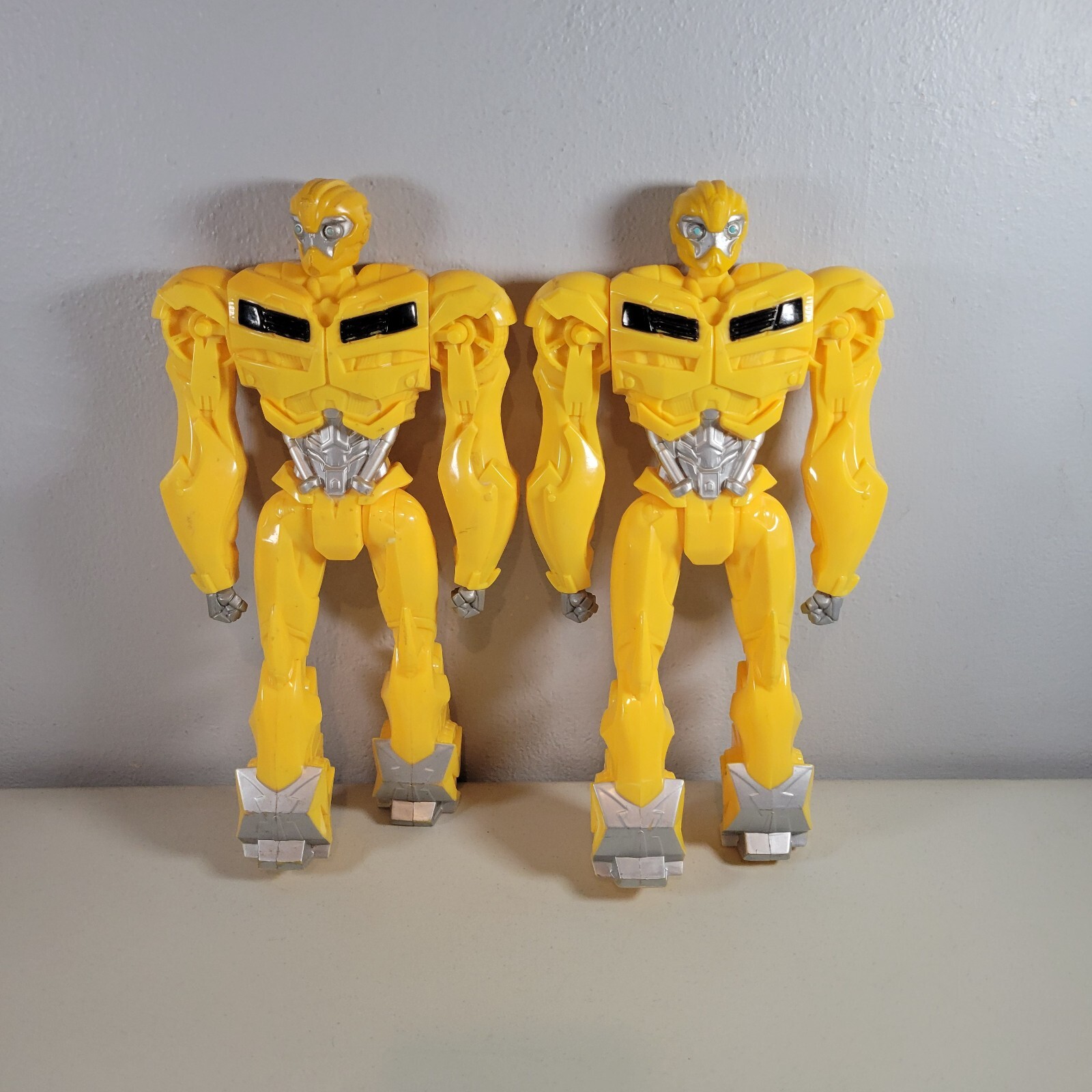 Lotto Figurine Transformers Optimus Prime Hasbro 11,5" alte variante gialla 