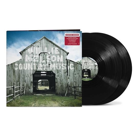 Willie Nelson Country Music Doppio Vinile Lp Nero Nuovo e Sigillato