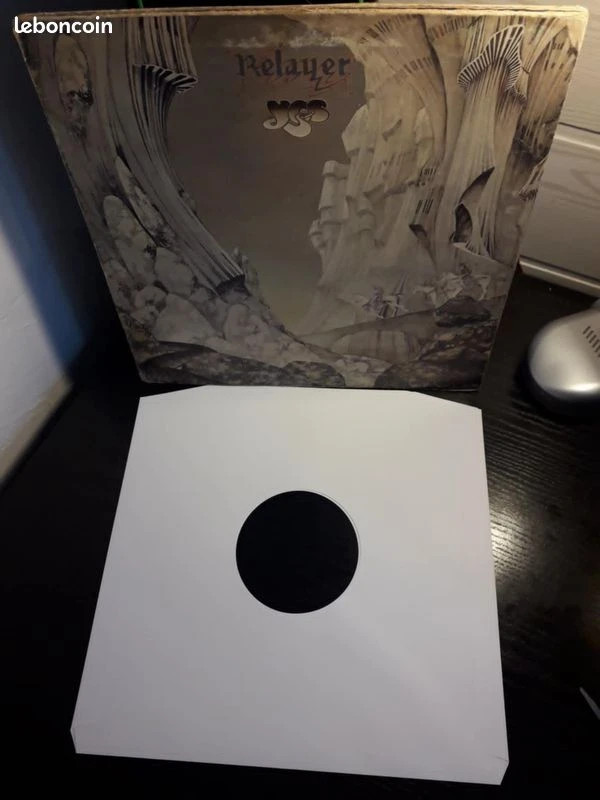 Yes -  Relayer Press France 1974 (Rock) Album 33Tours