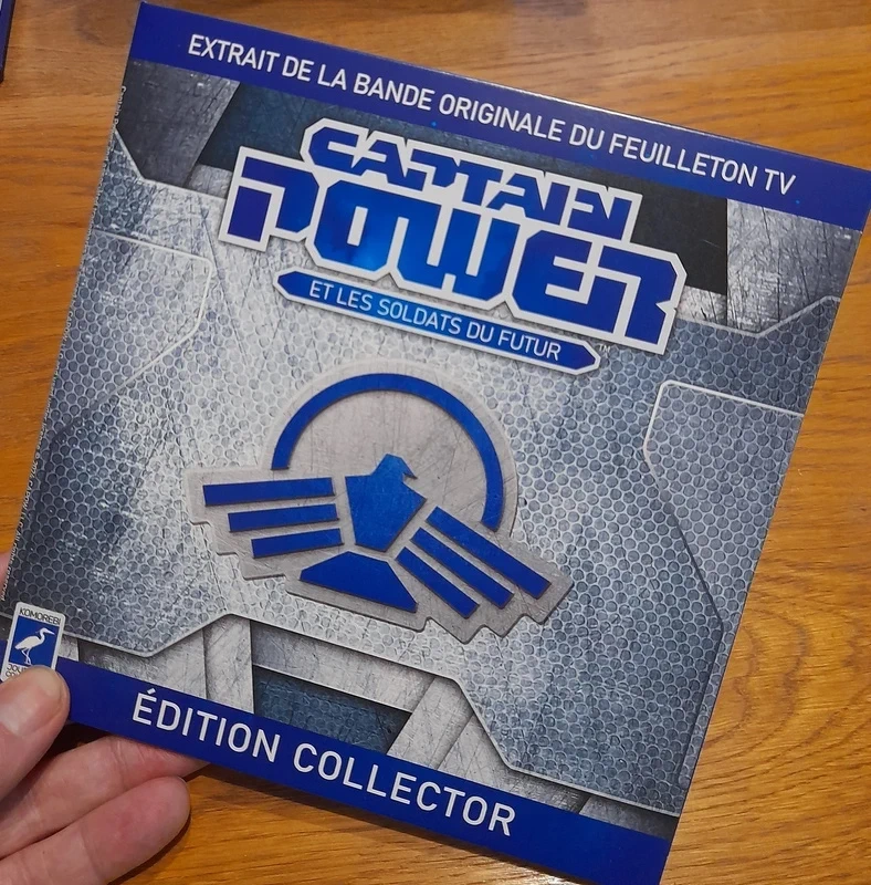 Captain Power et les Soldats du Futur - 45T vinyle Pack Collector