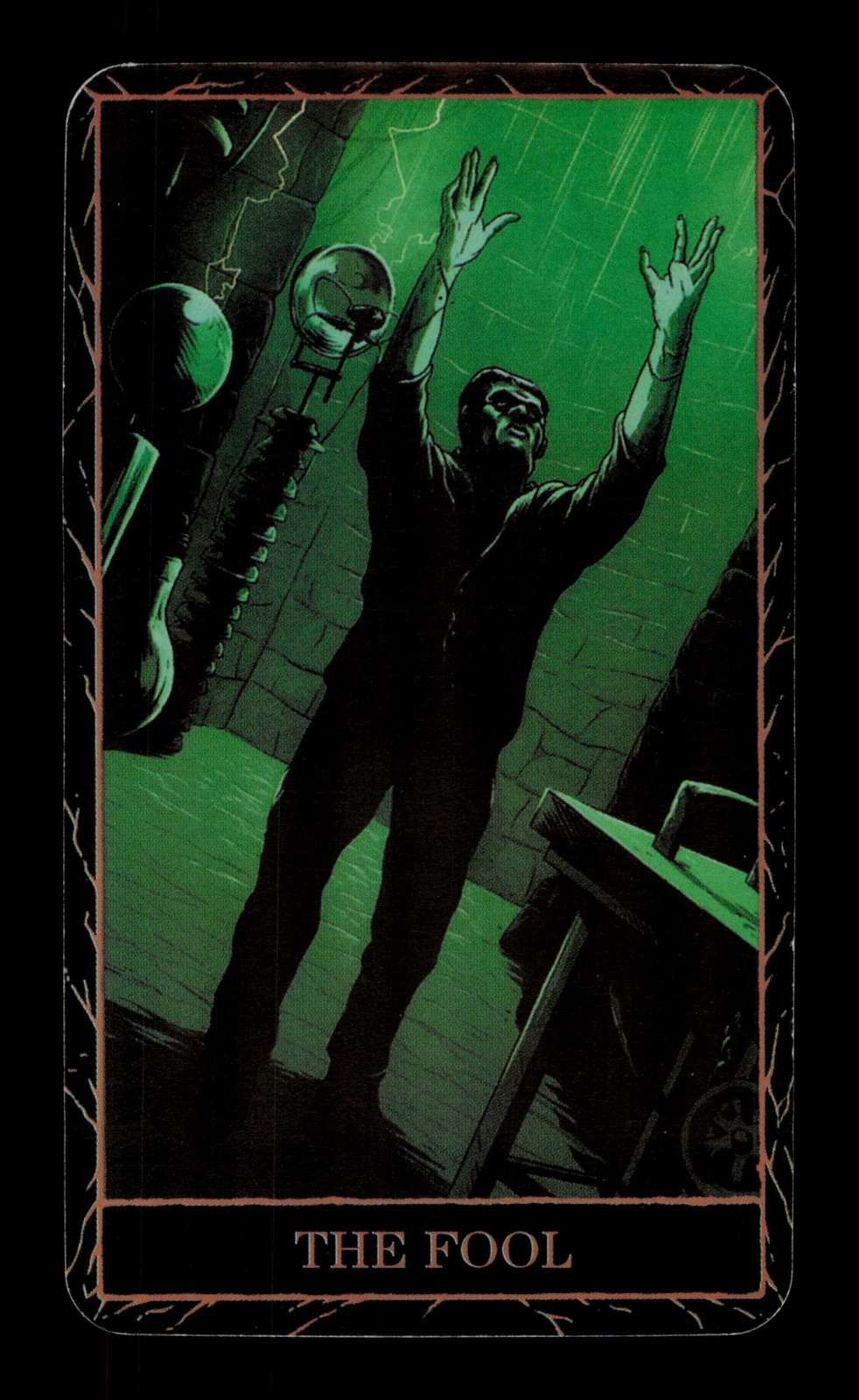 The Fool Universal Monster Tarocchi Card Casey Gilly Singolo