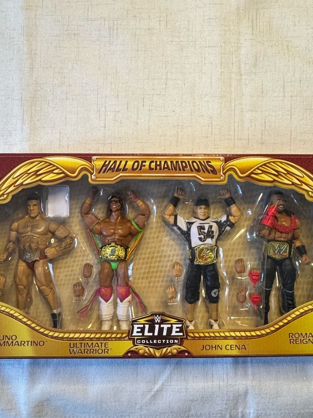 2025 WWE Mattel Elite Collection Hall of Champions 4-Pack [Exclusive]