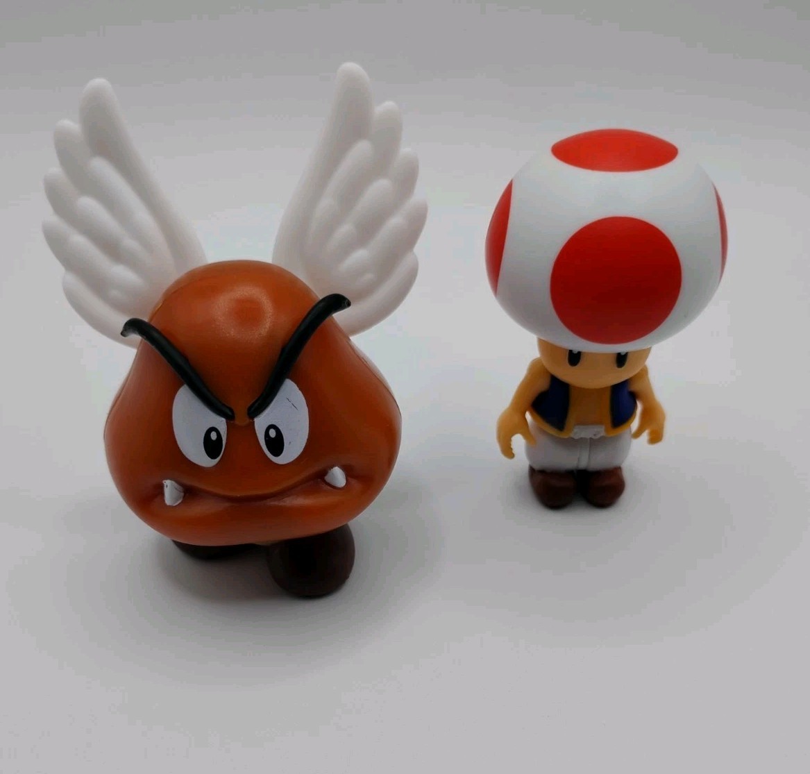 Personaggi Jakks Pacific World of Nintendo Super Mario 2,5" Paragoomba e Rospo