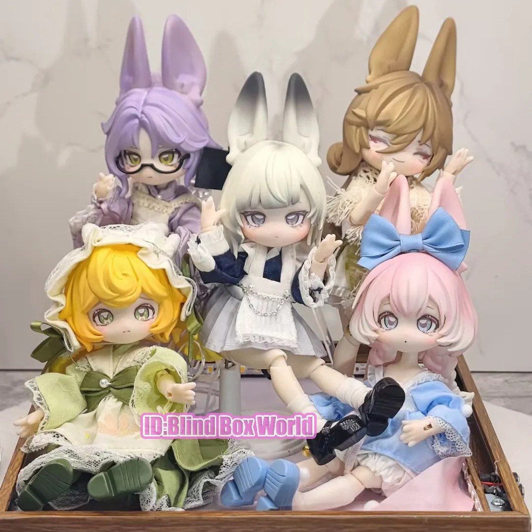 Bambola commestibile Jumping Moon Time Bunny serie scala 1/12 BJD scatola cieca confermata