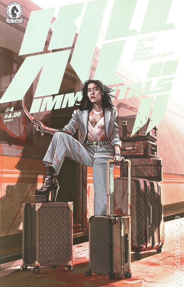 Kill All Immortals II #4A VF 2026 Stock Image