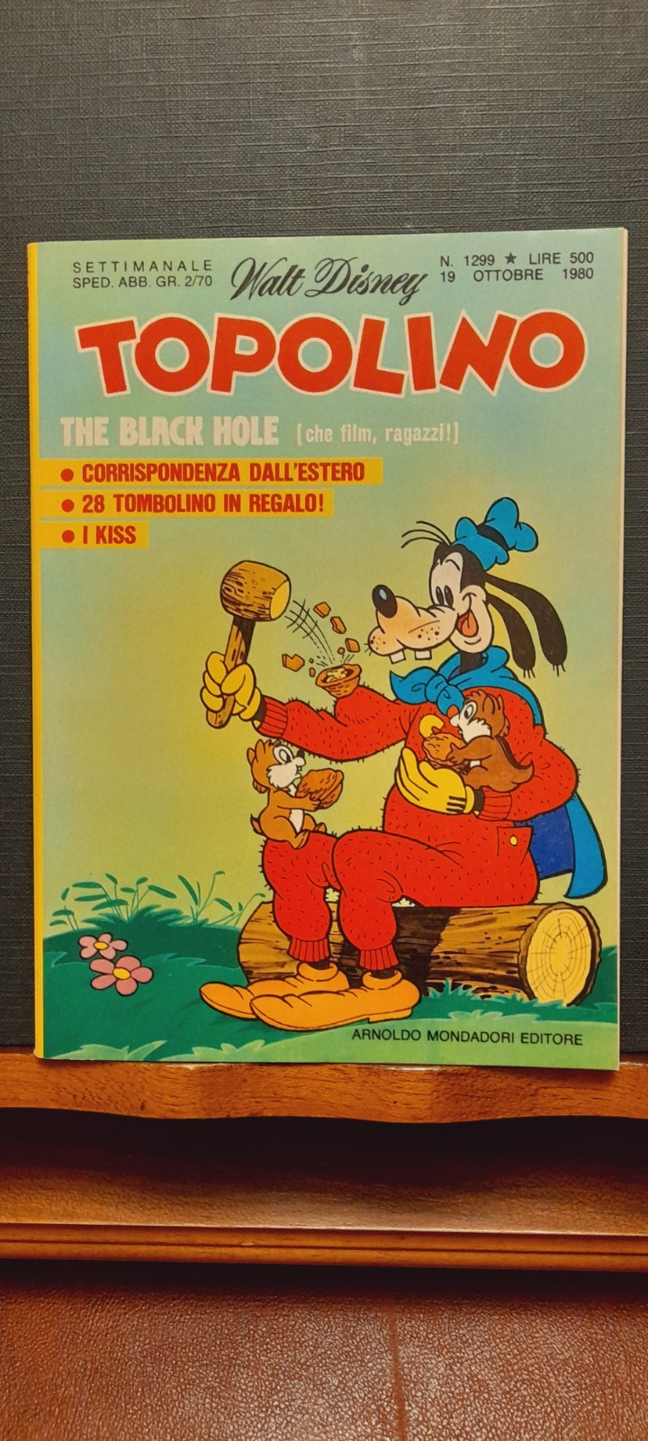 TOPOLINO LIBRETTO 1299 del 19-10-1980 - EDICOLA