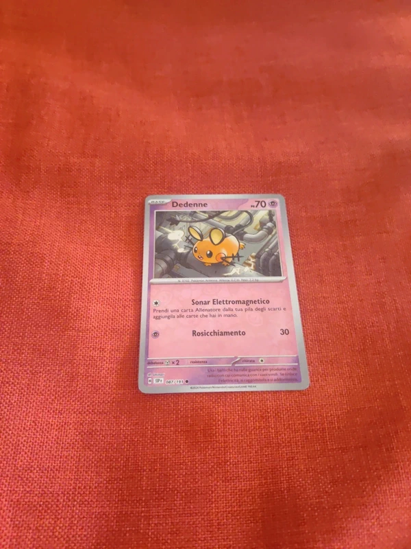 Dedenne carta Pokemon