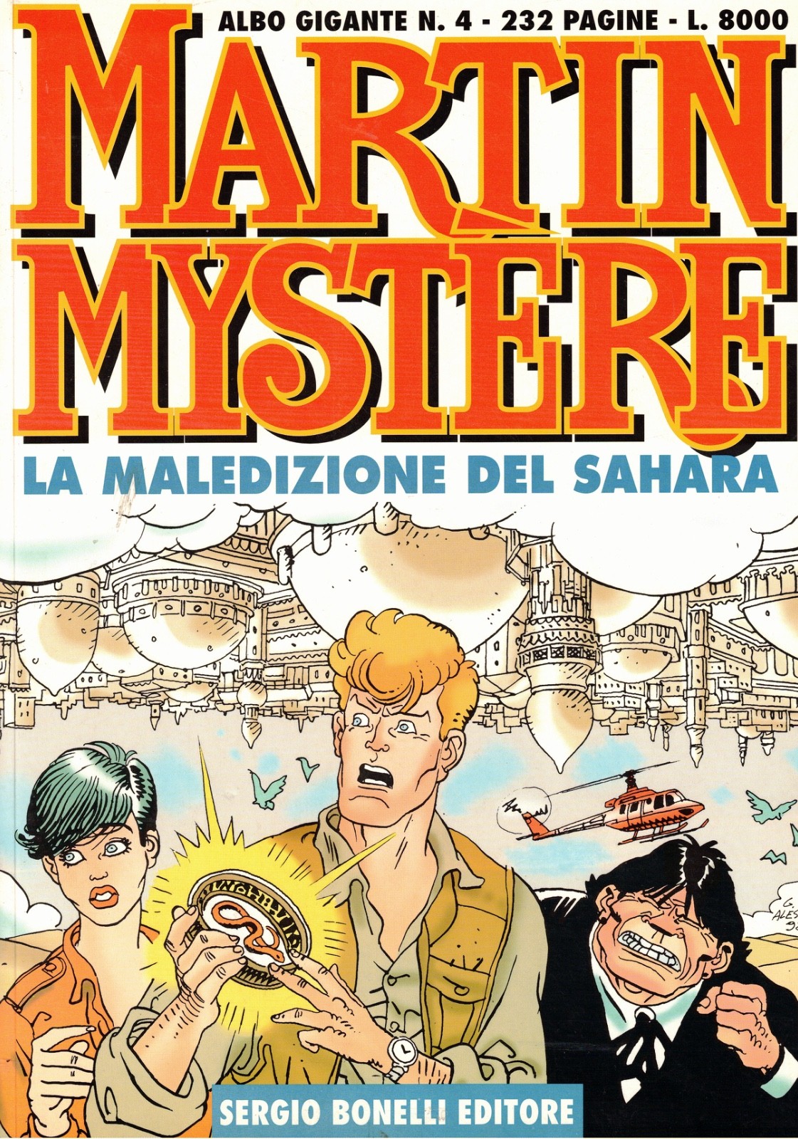 Martin Mystere Albo Gigante 4 Maledizione del Sahara: quasi pari al nuovo