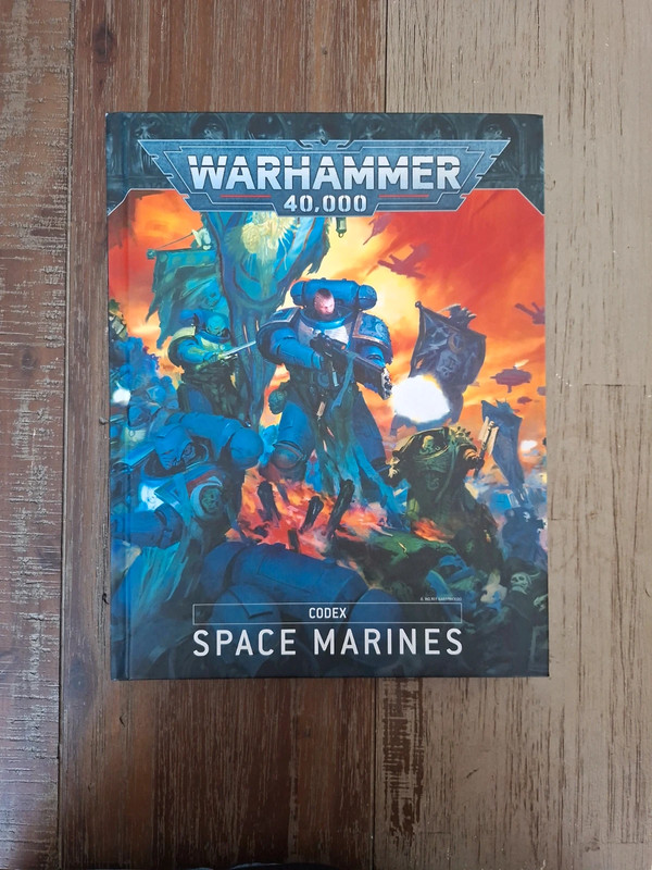 Space Marines codex 9th edit
