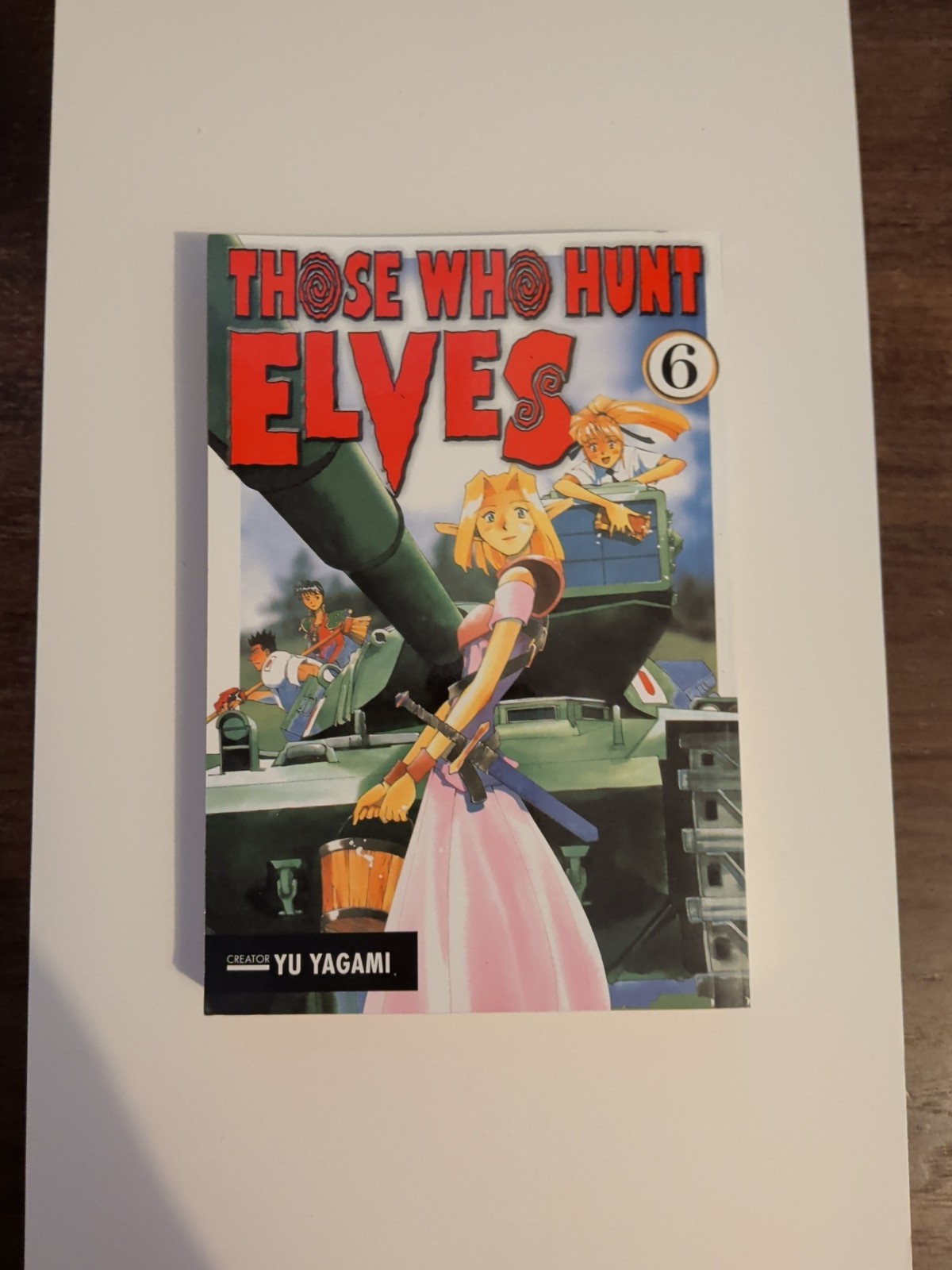 Quelli che cacciano gli elfi vol 6 manga usato lingua inglese graphic novel fumetto