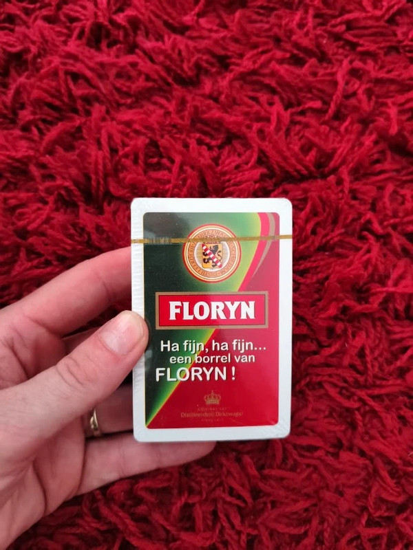 Floryn jonge jenever speelkaarten ( nieuw )