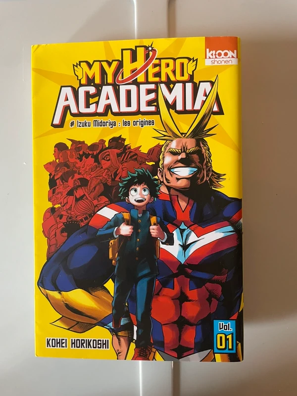 Tome 1 My hero académia