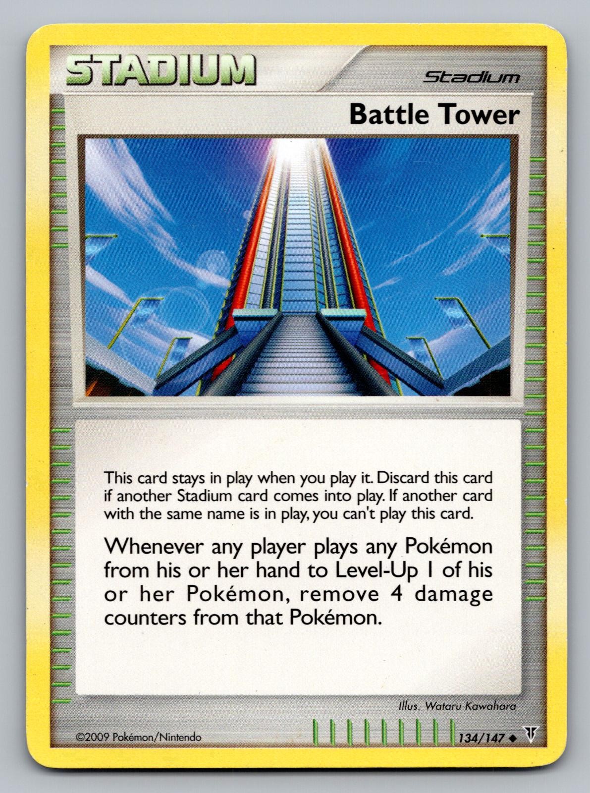 Torre di Battaglia 134/147 Pokemon Supreme Victors non comune giocato moderatamente