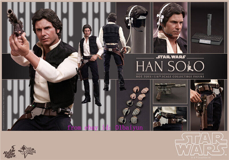 COOL Hot Toys Mms261 1/6 Star Wars: Episodio Iv Una Nuova Speranza Han Solo Azione