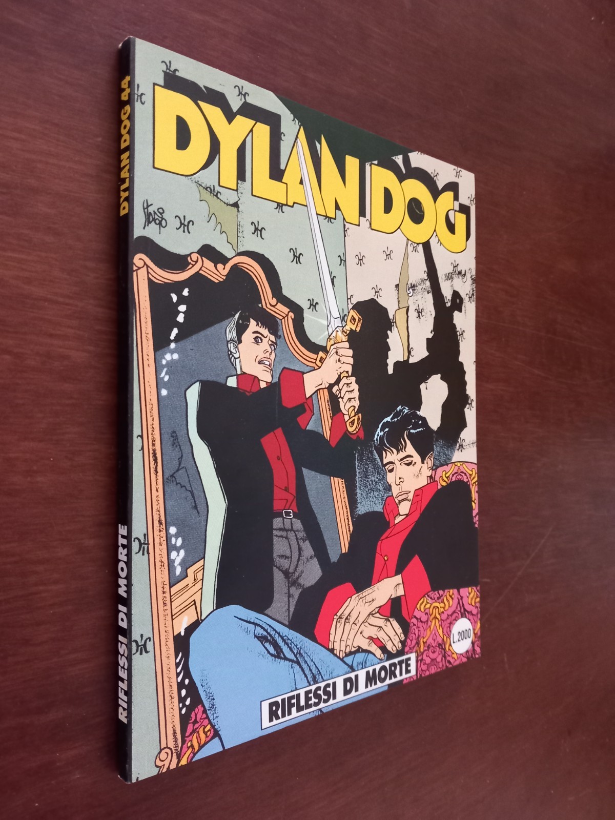B6450 DYLAN DOG N° 44 1990 RIFLESSO DI MORTE BONELLI come nuovo