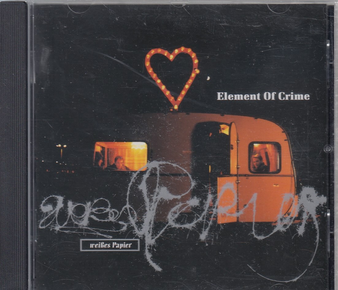 ELEMENT OF CRIME "Weißes Papier" CD-Album
