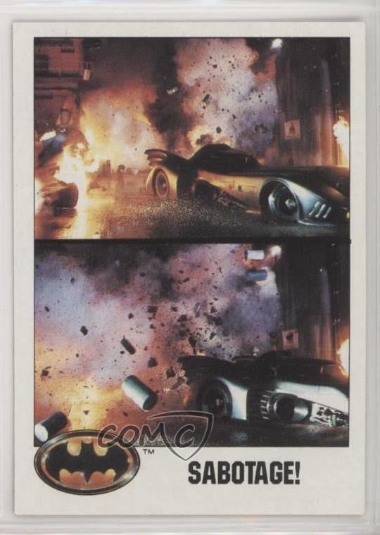 Sabotaggio Topps Batman 1989! #98 5wg