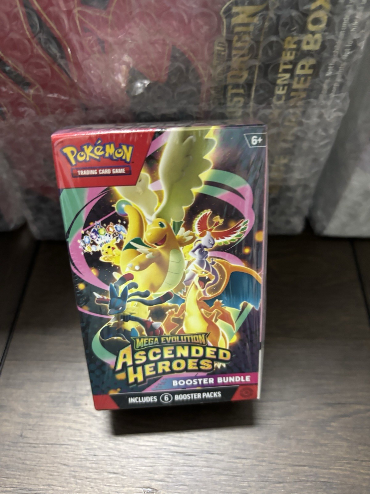Pokémon TCG Mega Evoluzione Eroi Ascesi Booster Bundle Box 6 Confezioni Inglese c