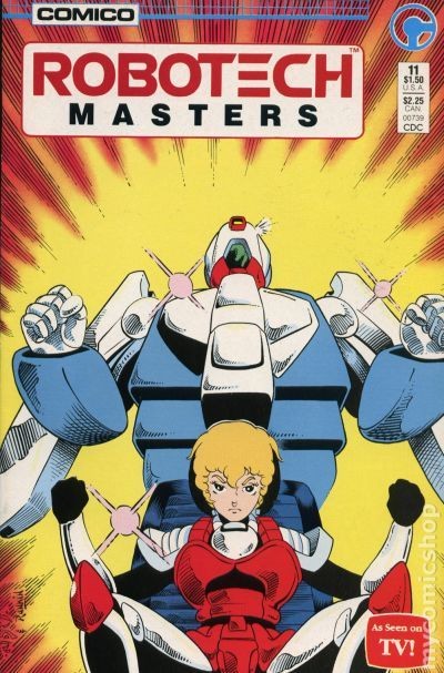 Robotech Masters #11 FN 1986 Immagine Stock
