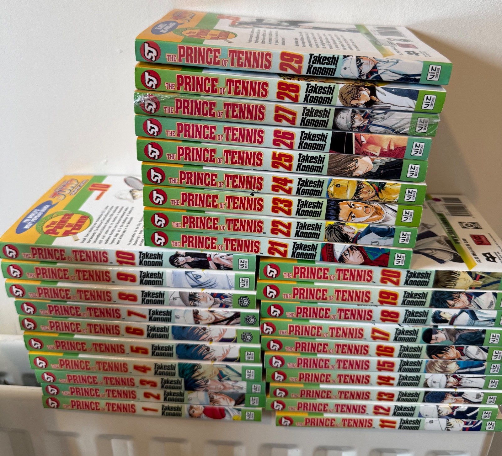 The Prince of Tennis Manga Complete Set Volumes 1-29 In English ViZ Media VGC