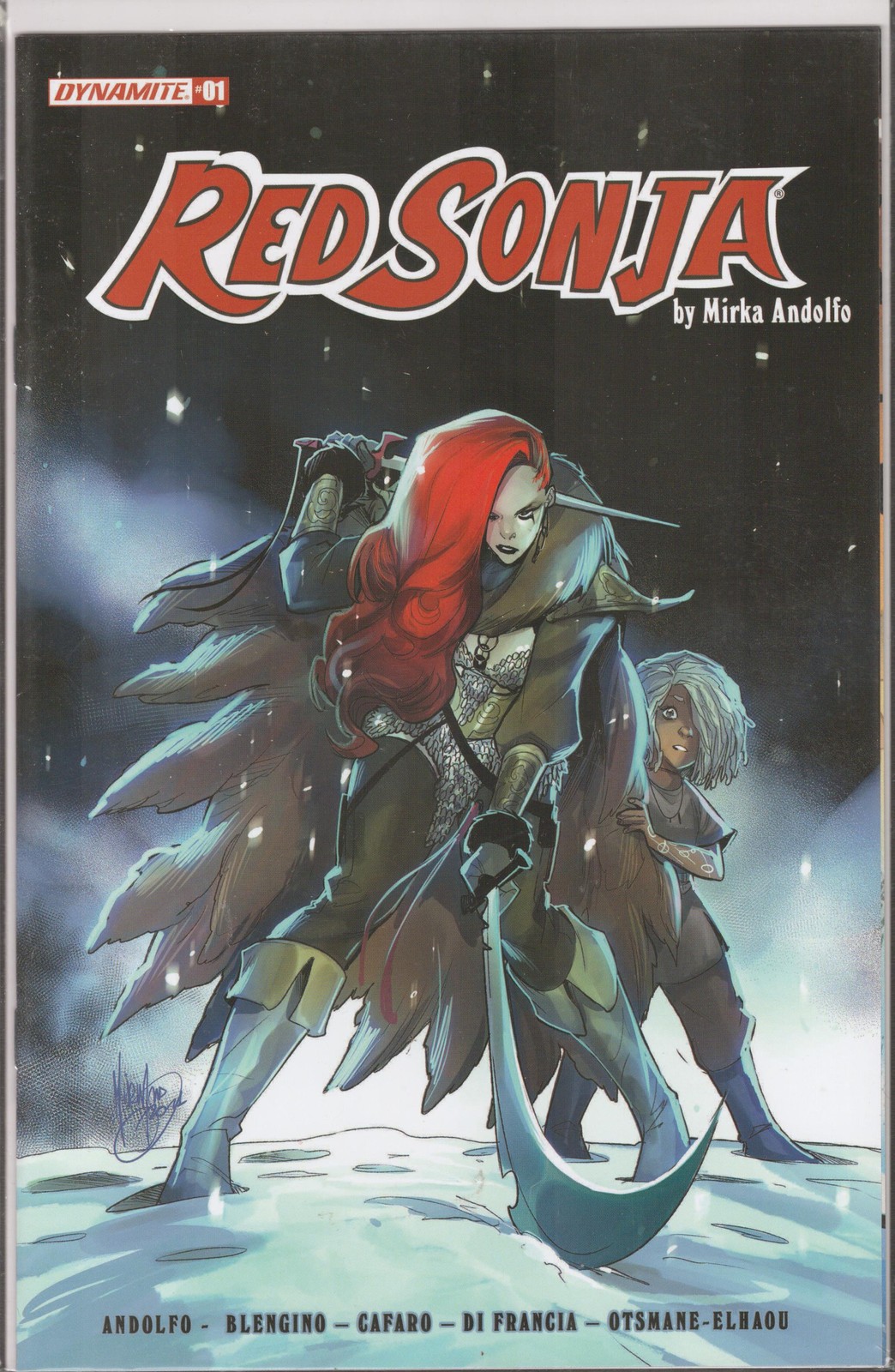48778: DYNAMITE ENTERTAINMENT RED SONJA #1 VF Grade