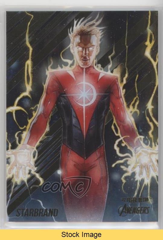 Fleer Ultra Avengers 2022 marca Rainbow Star #72 LEGGI 4f0
