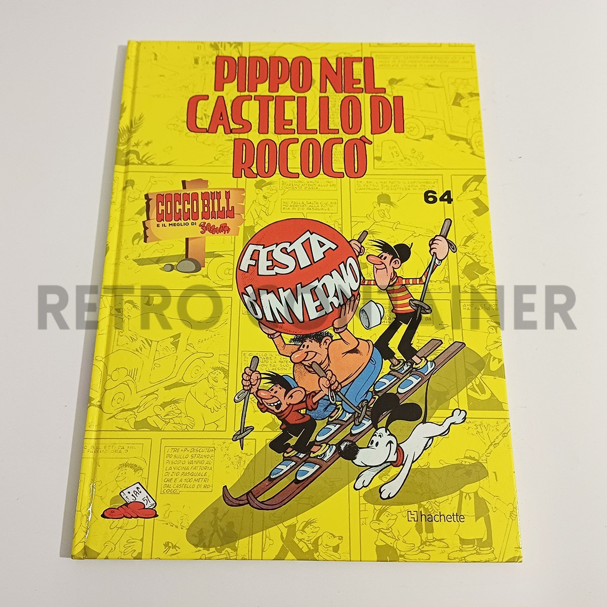 Cartonato Hachette COCCO BILL E IL MEGLIO DI JACOVITTI - 64 Pippo nel Castello